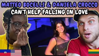 REACTION TO Matteo Bocelli & Daniela Crocco - Can't Help Falling In Love (Live) | FIRST TIME HEARING Profile