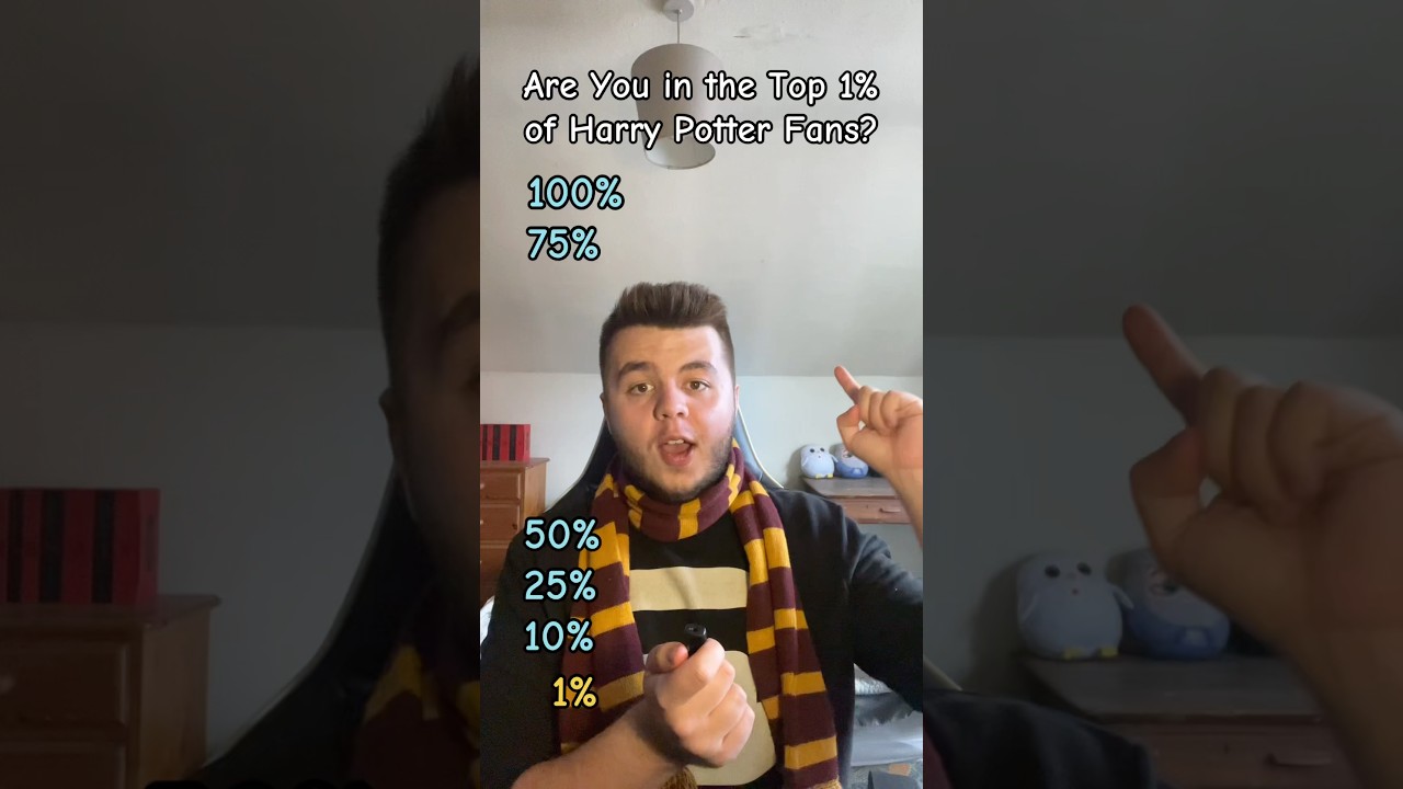 Вы входите в 1% поклонников Гарри Поттера?