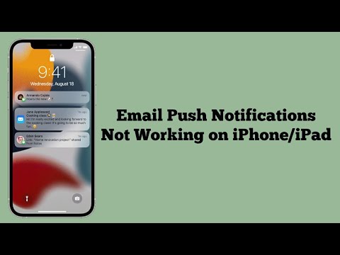 Email Push Notifications Not Working on iPhone/iPad iOS 15/15.5/15.6 (Fixed)