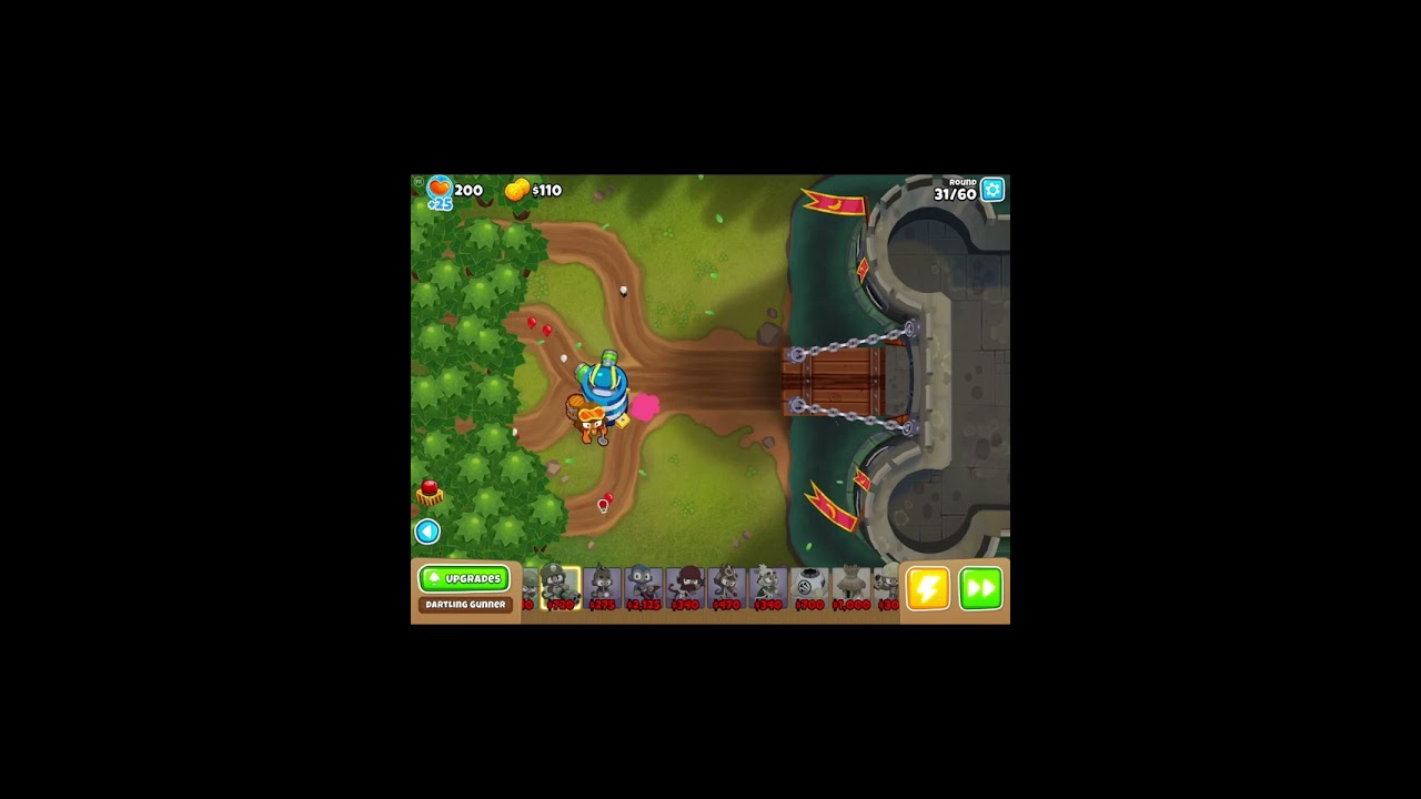 How to win Dark castle on Deflation mode in Bloons TD 6