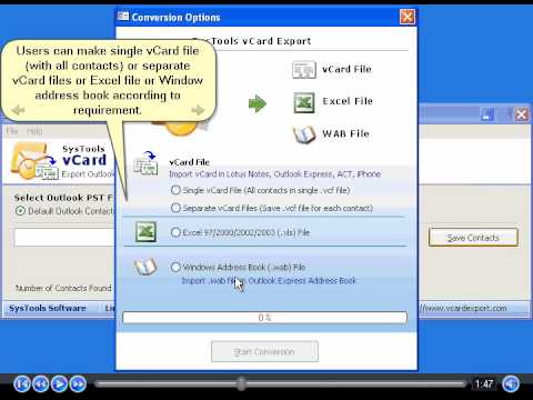 vcard software vcard software