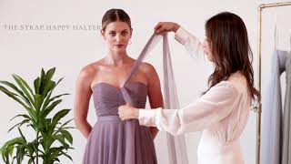 The Julia Strap Happy Halter How To Tie And Wear