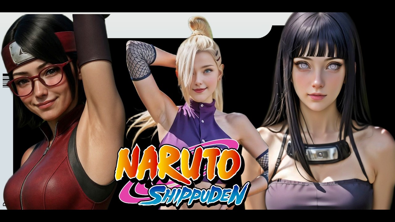 Naruto GIRLS in Real Life - Red Carpet 