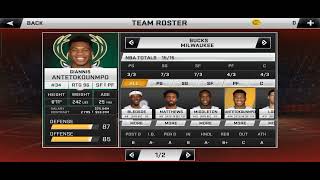 How to edit player in nba2k20 mobile(Basic tutorial for beginners)