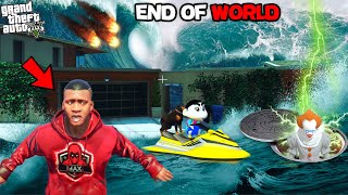 GTA 5 : Franklin And Shinchan Survive Tsunami In GTA 5 ! (GTA 5 Mods)