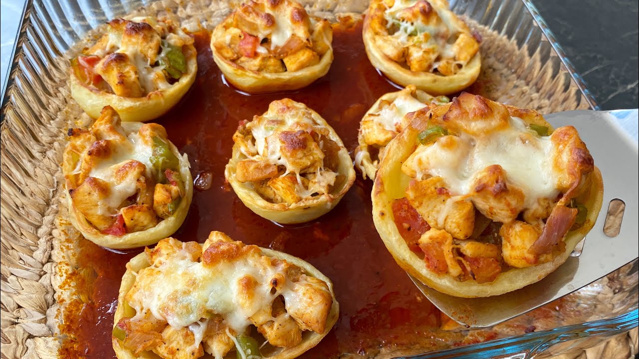 BİRAZ PATATES VE TAVUKLA EN İYİ YEMEK TARİFİ – PATATES ÇANAĞINDA TAVUK SOTE – yemek tarifleri