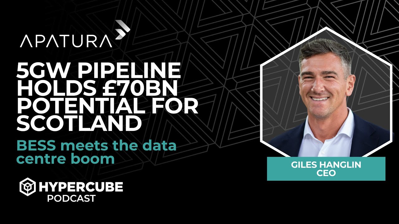 Data Centres, BESS, and Building the AI Backbone in Scotland | Giles Hanglin, CEO of Apatura