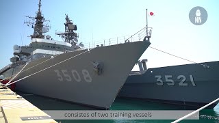 JMSDF Training Squadron at Toulon Naval Base in France