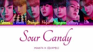 How Would Monsta X Sing 'Sour Candy' by Lady Gaga ft. BLACKPINK lyrics Han/Rom/Eng (FANMADE) screenshot 4