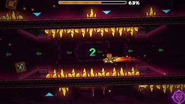 [60hz] Dash Full Version by SwitchStepGDYT and MATHICreatorGD 100% (3 Coins) - Geometry Dash 2.2