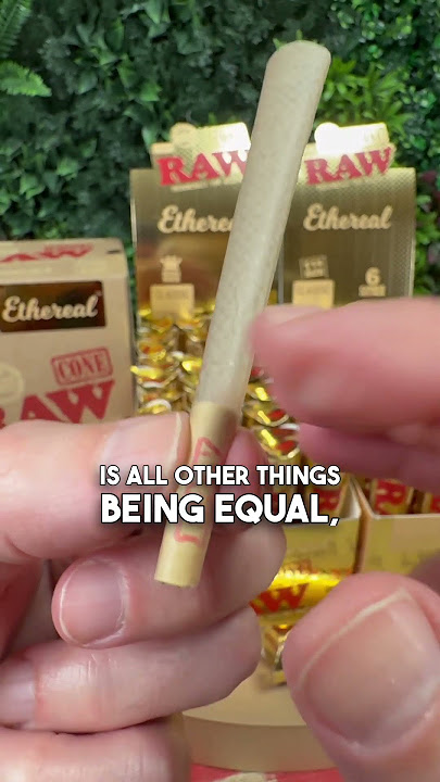 RAW Ethereal is the THINNEST RAW Cone in the WORLD! 🌎