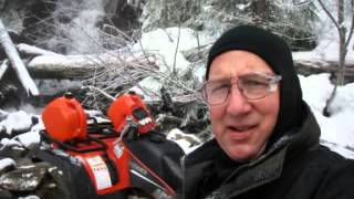 Surprise Lake Quad Tracks Snow