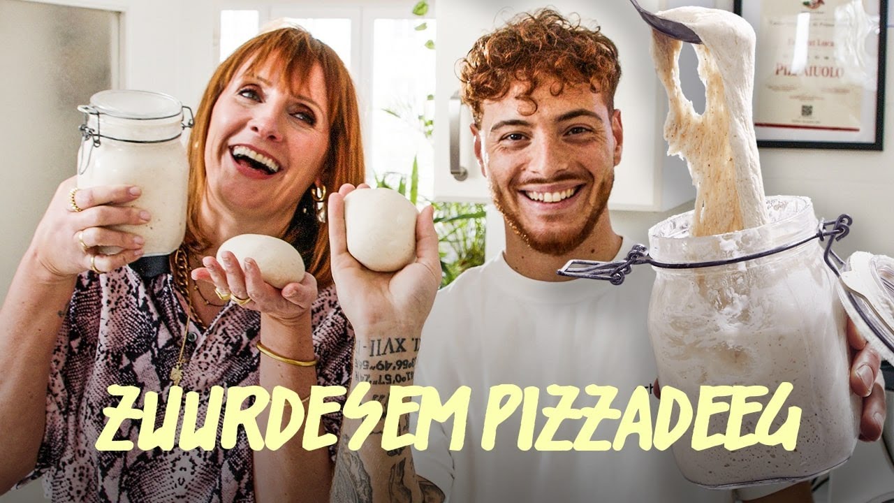 Как приготовить тесто для пиццы на закваске | Лука Фабоцци | Софи Дюмон