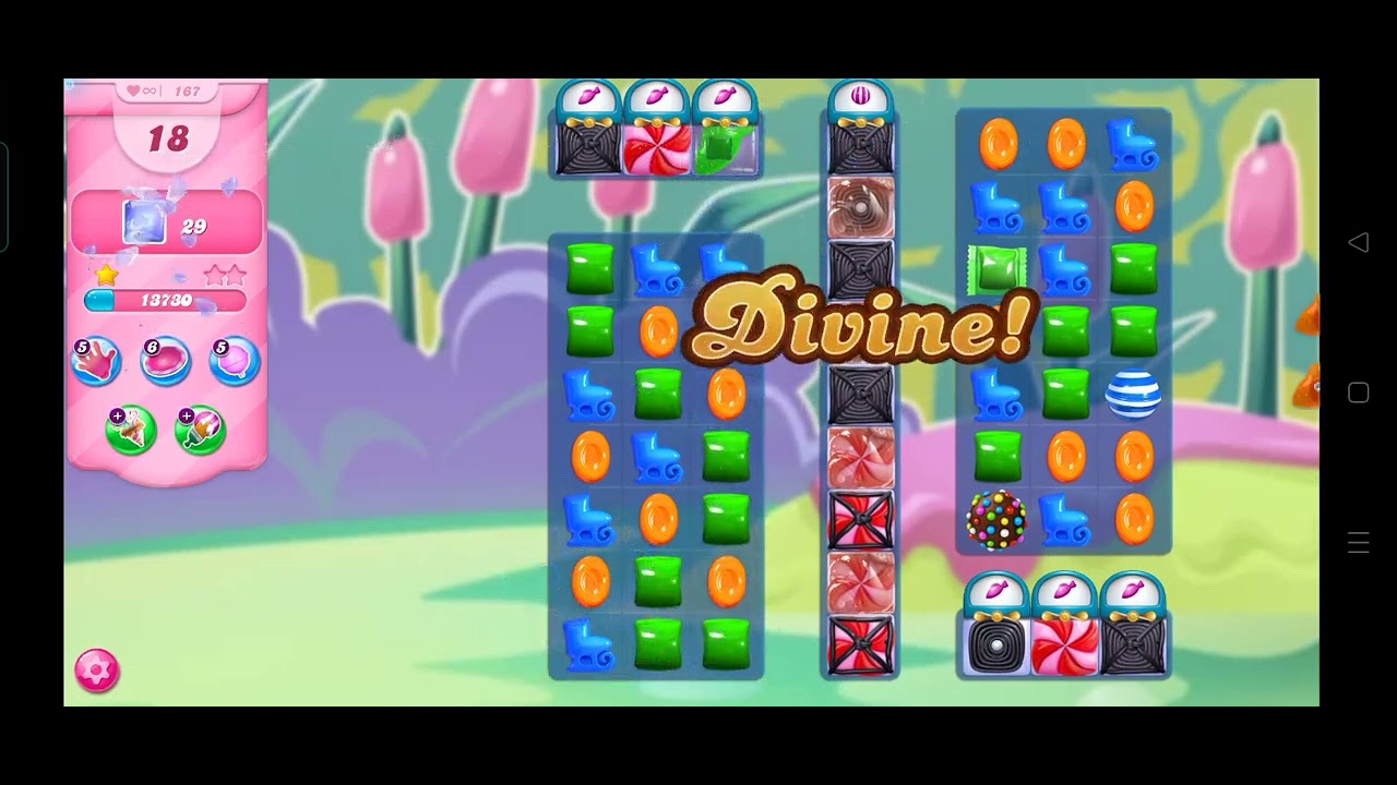 Candy Crush Saga Level 166 to 168 | NetSon tv - YouTube