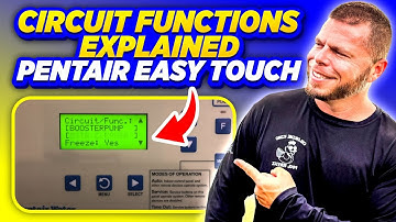 How to Use Circuit Functions on Pentair Easy Touch | Pool Automation Guide