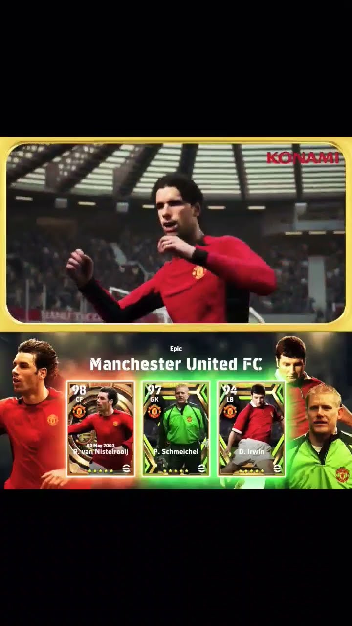 NOVOS ÉPICOS DO MANCHESTER UNITED NO EFOOTBALL 2023 #jlesports #efootball2023mobile #efootball2023