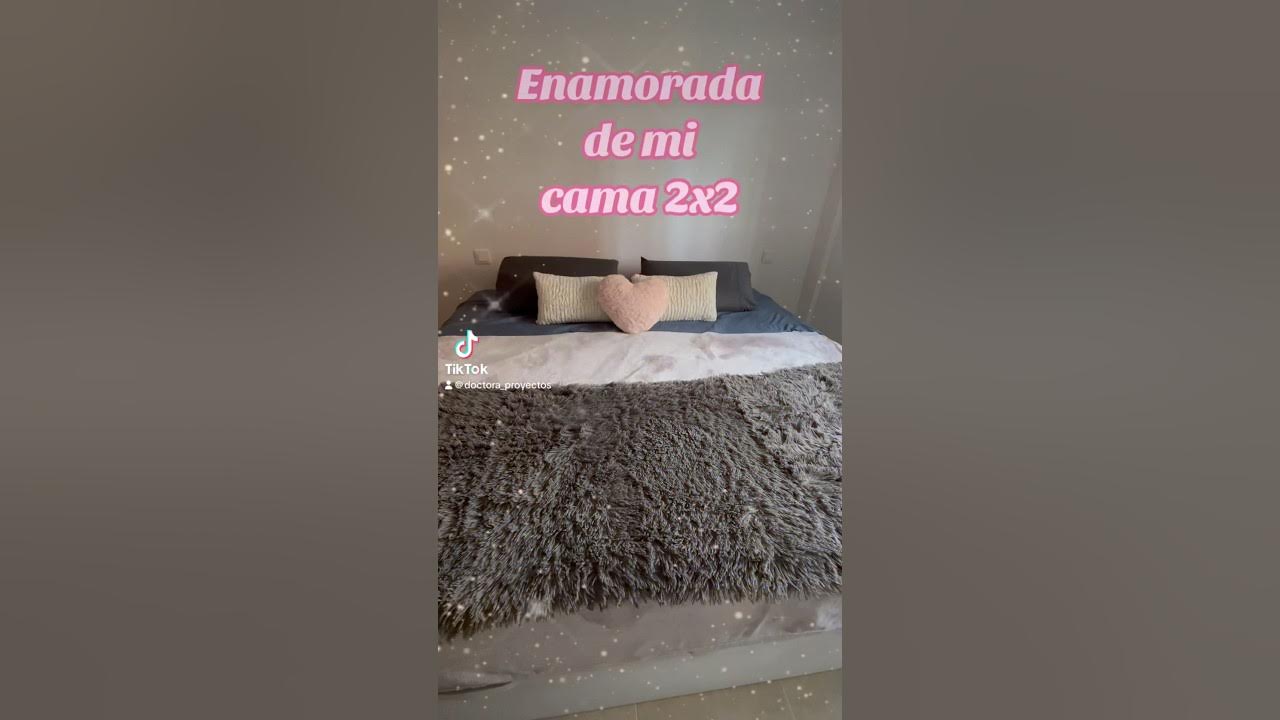 Mi cama 2x2🩷 #decoracion #bedroom #hogar #decohome 