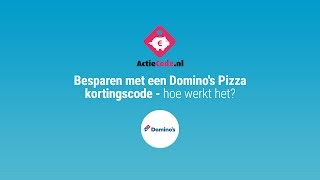 Een Domino's Pizza kortingscode gebruiken