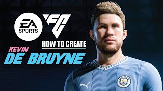 EA FC 24 | How to create Kevin De Bruyne in Career Mode? Tutorial