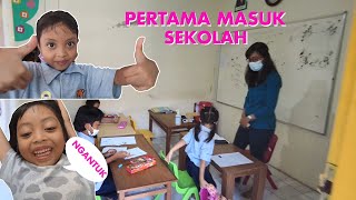 PERTAMA KALINYA LEIKA MASUK SEKOLAH!! DRAMA DI PAGI HARI