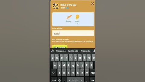 Rebus Of The Day Zoo 4 January |Today Rebus of The Day | #zoo