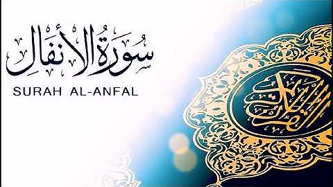 سورة الأنفال | المصحف المرتل للشيخ أحمد خليل شاهين برواية ابن وردان عن أبي جعفر | Surah Al-Anfal