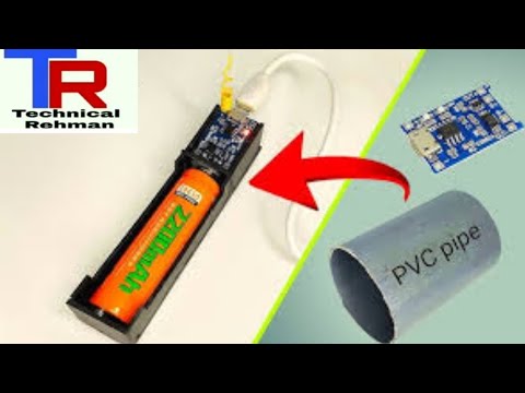 how to make lithium battery ion 18650 battery charger at home - YouTube