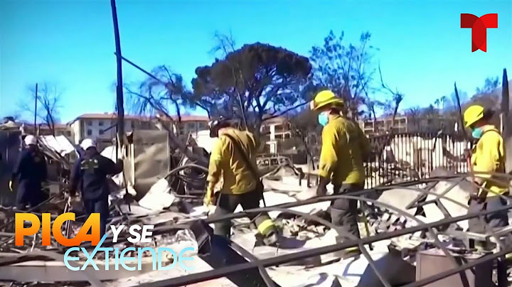 Los Ángeles sigue viviendo la devastación por los incendios | Telemundo Entretenimiento