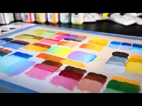 12 Necessary Acrylic Paint Colors For Beginners & What To Use Them For