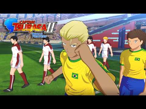 Captain Tsubasa 2: World Fighters – Brazil vs Real Japan | Full Match Gameplay | 4K UHD
