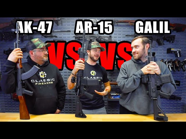 AK-47 vs AR-15 vs Galil class=