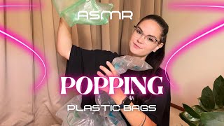ASMR ✨ Popping - PLASTIC BAGS | NO Talking |