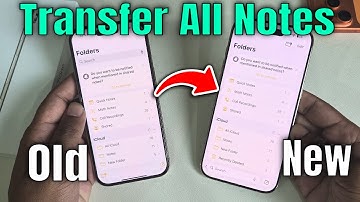 Hoe je notities van iPhone naar iPhone overzet met iCloud