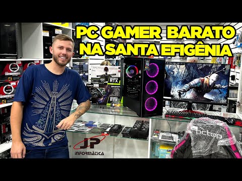 PC GAMER BARATO NA SANTA EFIGÊNIA - JP INFORMÁTICA