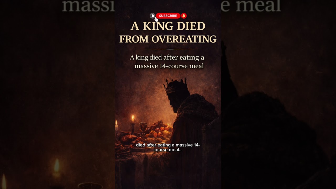 A King Died From Overeating 👑😳