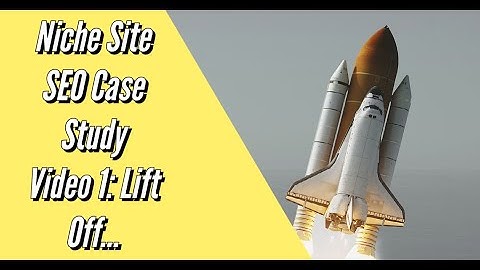 Niche Site Case Study - Video 1 - Lift Off And Quick Indexing Strategy Revealed...  #SEO #NicheSite