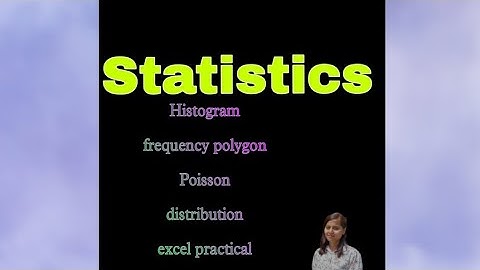 fitting of poisson distribution| Statistics practical#excel #computerscience #bcs #study