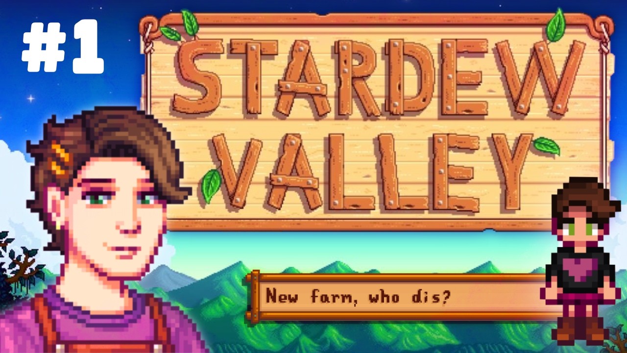 Our First Week in Stardew Valley! || Ep 1 #stardewvalley
