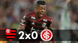 Flamengo 2 X 0 Internacional melhores momentos ( GLOBO HD 720p ) Copa Libertadores 2019