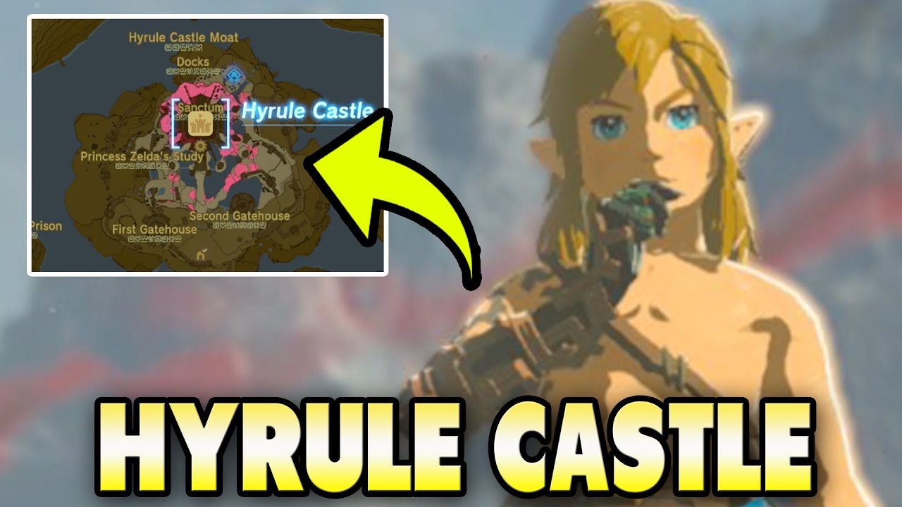 How to Reach HYRULE CASTLE in Zelda Tears of the Kingdom! YouTube