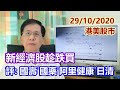 【華哥講股】29102020｜新經濟股趁跌買｜評：國壽˙國藥˙阿里健康˙日清食品