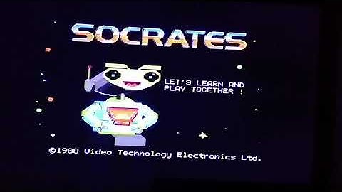 VTech Socrates Educational Video System Quasar Vintage 1988