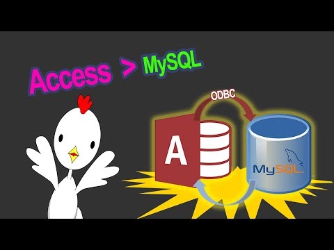 ย้ายDatabase Access ไปใช้ใน mysql (accessToMysql) - เจ้าไก่ขาวไอที