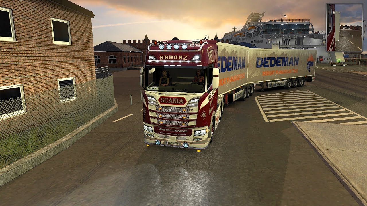 ETS2 1.33.x Map Combo | #3-2 New Year long distance delivery. EAA 5.0.8 ( Brazil )