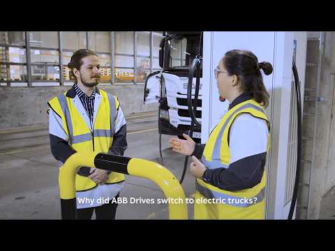 Electric trucks at the Helsinki Drives factory ∣ Inside our operations: Sustainability in action
