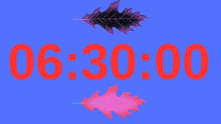 6.5 Hour Countdown Timer | 390 Minute Countdown for Study, Work, Focus & Productivity