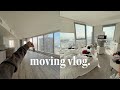 MOVING VLOG | packing up, moving in, & special announcement!