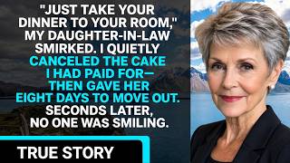 My Daughter-in-Law Said, Take Your Dinner to Your Room—So I Gave Her Eight Days to Leave