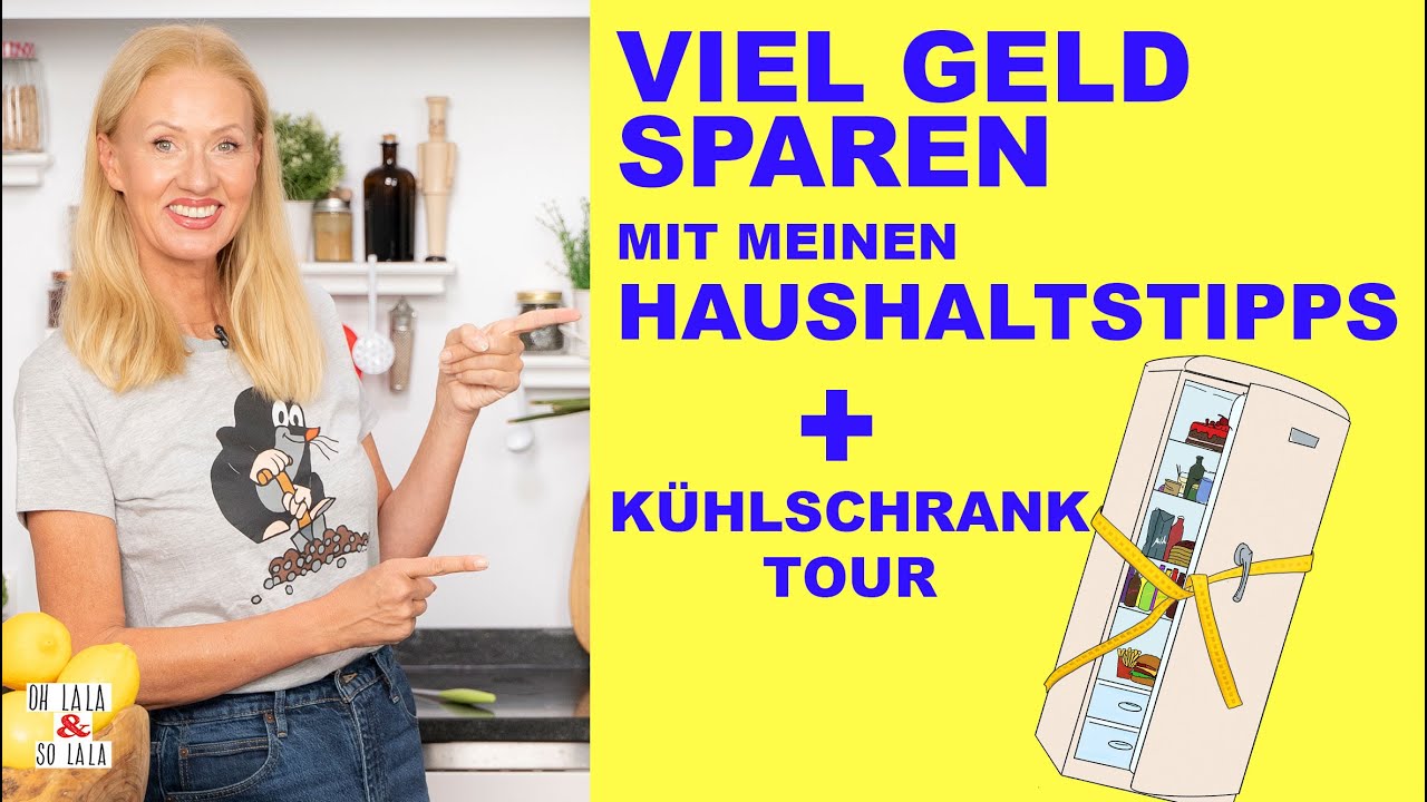 Geld Energie & Zeit sparen❗️Kühlschrank - Tour ⭐️  Richtig einkaufen & lagern 💚 Meine Vorräte