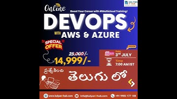 DevOps with AWS & Azure in TELUGU - New Batch | Kalyan IT Hub